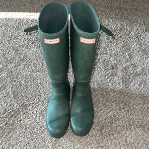 Hunter rain boots